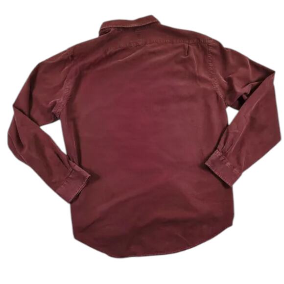 VTG - Polo by Ralph Lauren Men's Button Up - 70& cotton / 30% silk - Size: XL - Picture 2 of 9